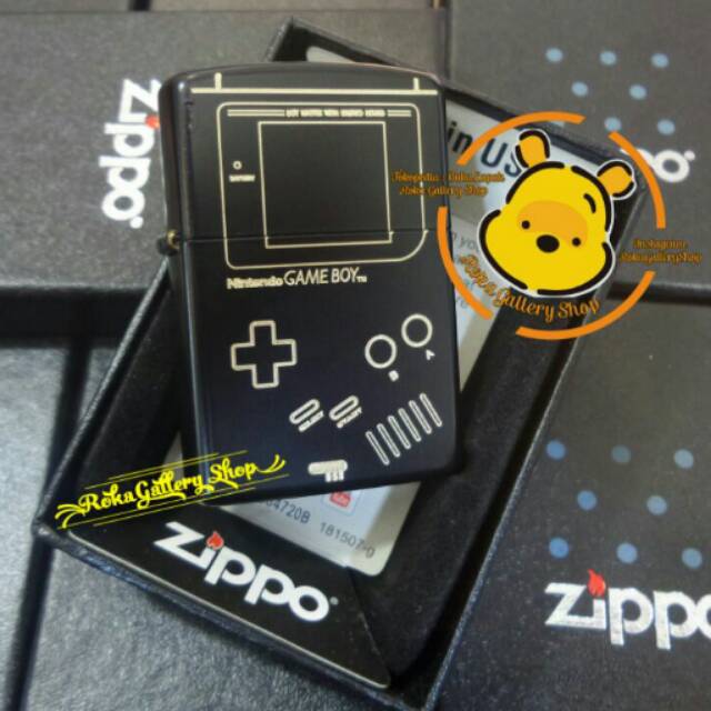 Korek zippo nintendo game boy ps5 fyp game bot mario bross grafir ukir custom