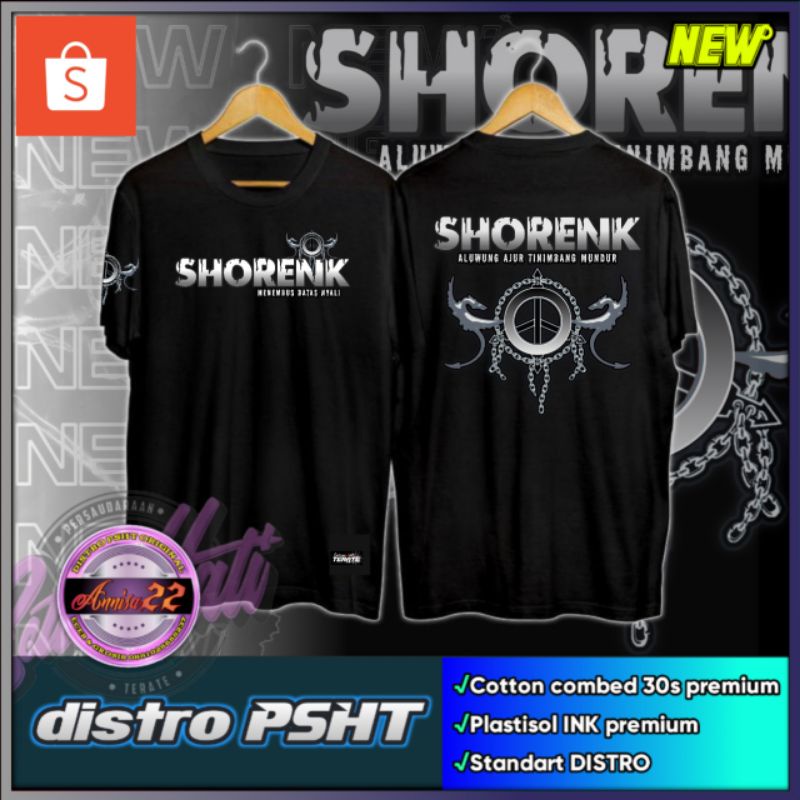 KAOS SHORENK 24S DARK DESIGN HOROR (KODE A1)