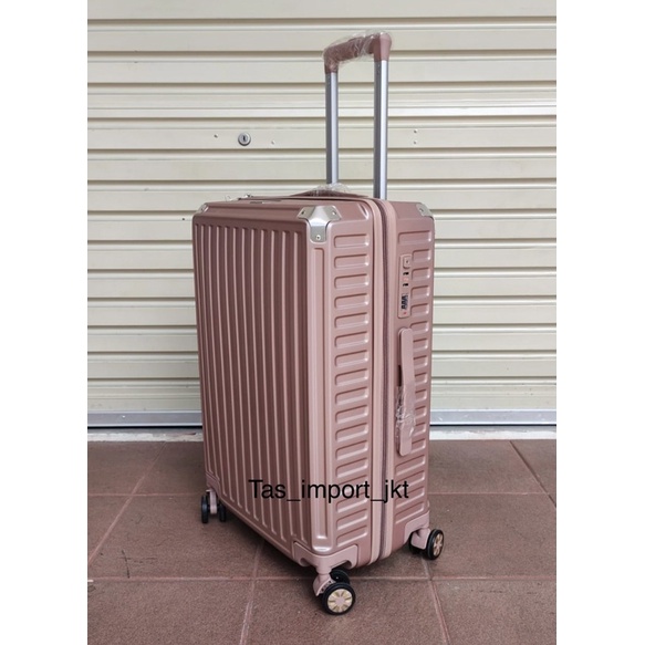 Koper Fiber Import Travel Cross / goflex Premium ORI, TSA Cabin / Bagasi size - 28 inch