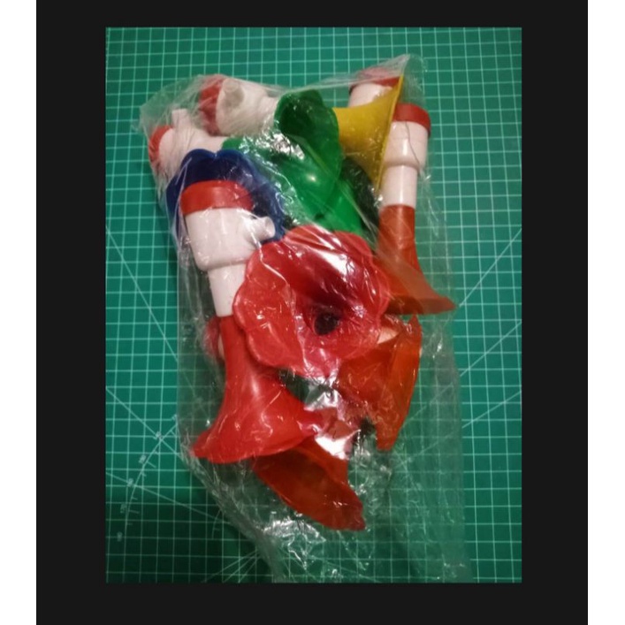 12 pcs mainan trompet/mainan trompet ulang taun/mainan trompet taun baru/mainan anak laki laki/maina