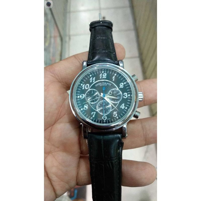 jam tangan patek philip otomatis chrono aktiv jam pria jam klasik