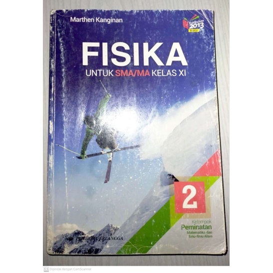 Jual BUKU FISIKA UNTUK SMA/MA KELAS 11 ERLANGGA (BEKAS/PRELOVED ...