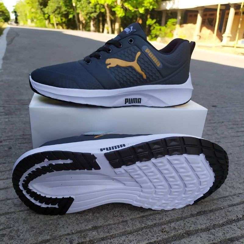 sepatu puma pria army premiun keren size 42