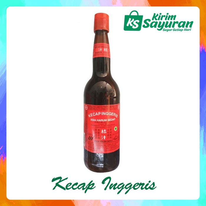 

KECAP INGGERIS HARUM SEDAP ASIA HALAL/SAUCE INGGERIS (600 ml)