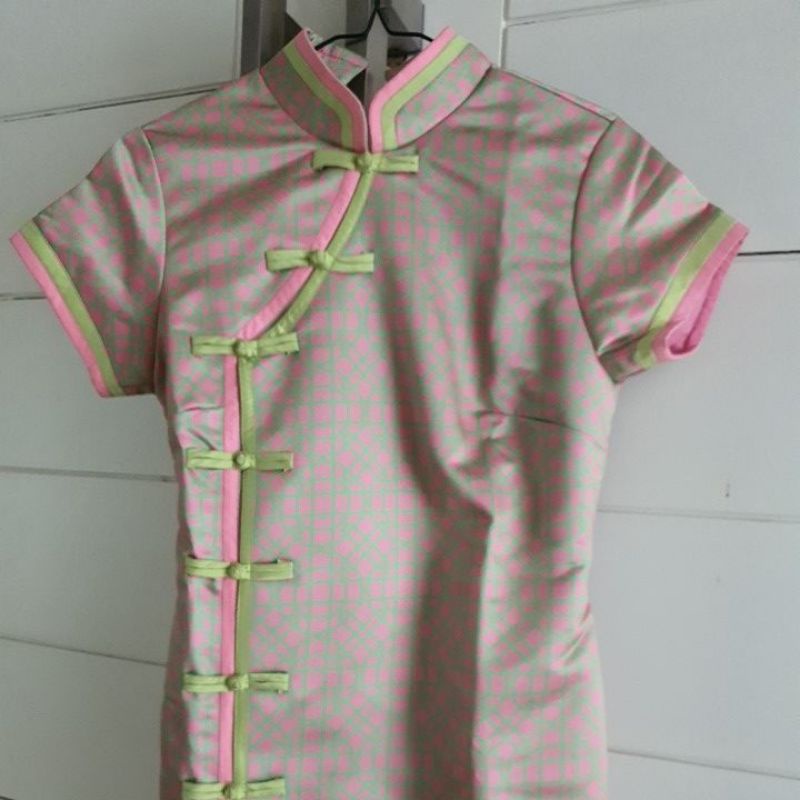 Sissae Dress baru warna pink neon dan hijau neon