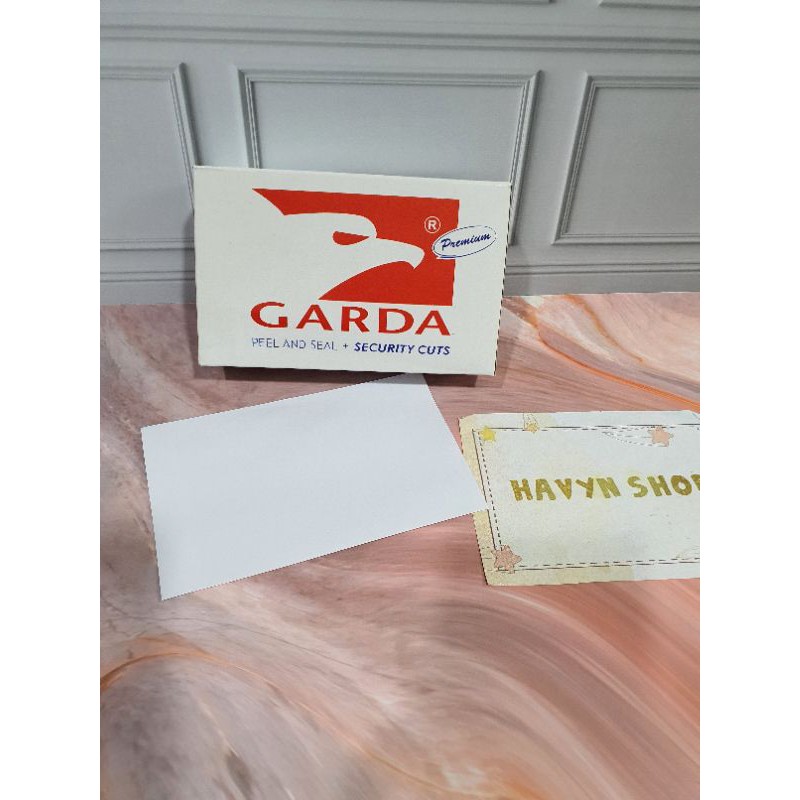 AMPLOP putih polos merek GARDA no.104-1