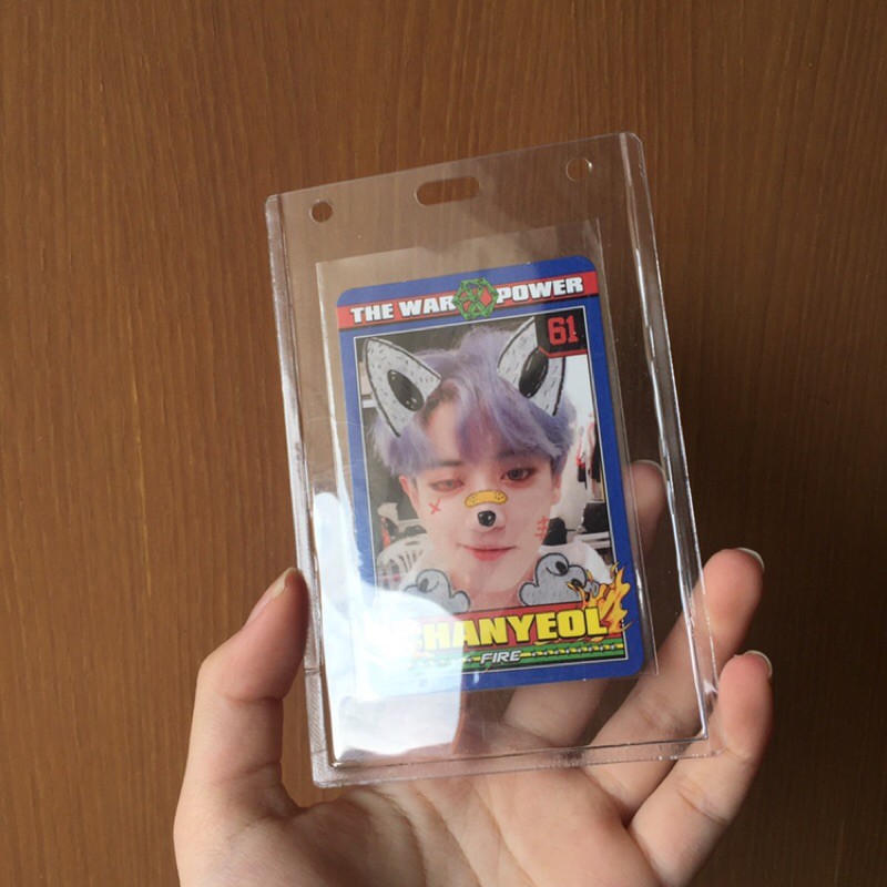 Jual [MIN BELI 10] ID CARD TOPLOADER UKURAN B2 UNTUK PHOTOCARD/PC