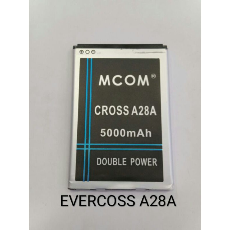 baterai Evercoss A28A / A28B / A33C / A33E / A66B / A66V ever cross cros double power battery batrei