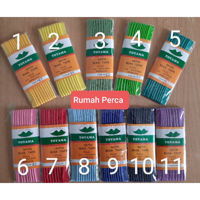 BISBAN ISI BAHAN SATIN