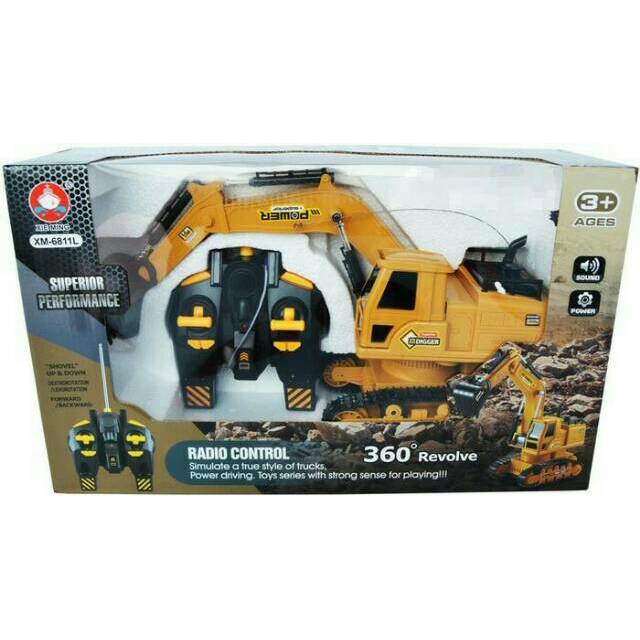 RC excavator heavy machine digger super power