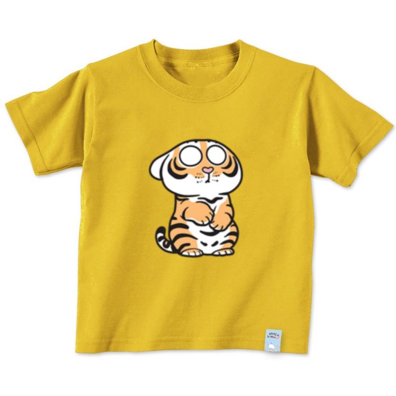 Baju Anak Gambar Harimau Lucu Kaos Oblong Anak Baju Anak Gambar Kaos Distro Anak Ideal untuk Anak Usia 2 sampai 10 Tahun