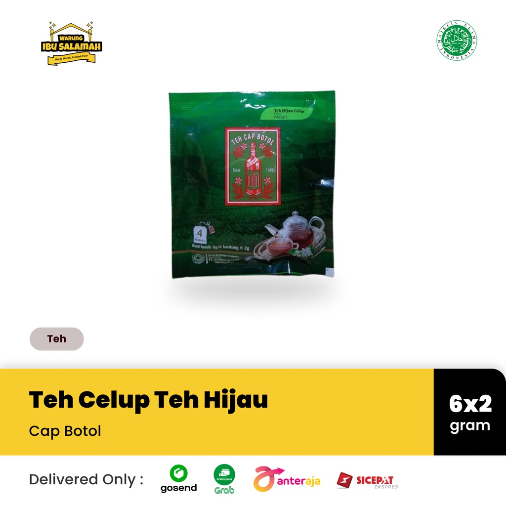 

Teh Celup Teh Hijau Cap Botol - SERENCENG