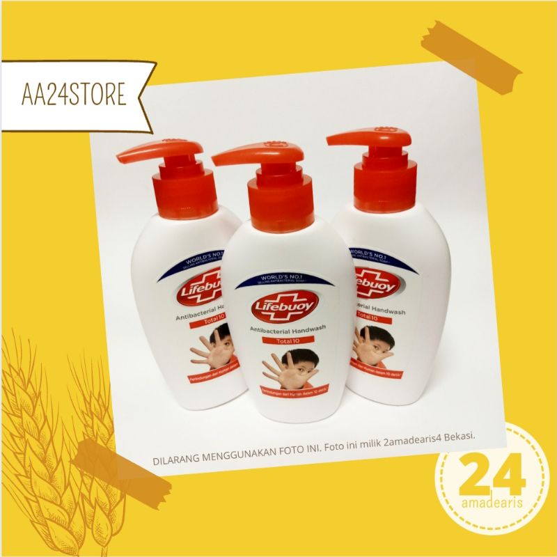 Jual Lifebuoy Antibacterial Hand Wash Lifebuoy Total Ml Shopee Indonesia