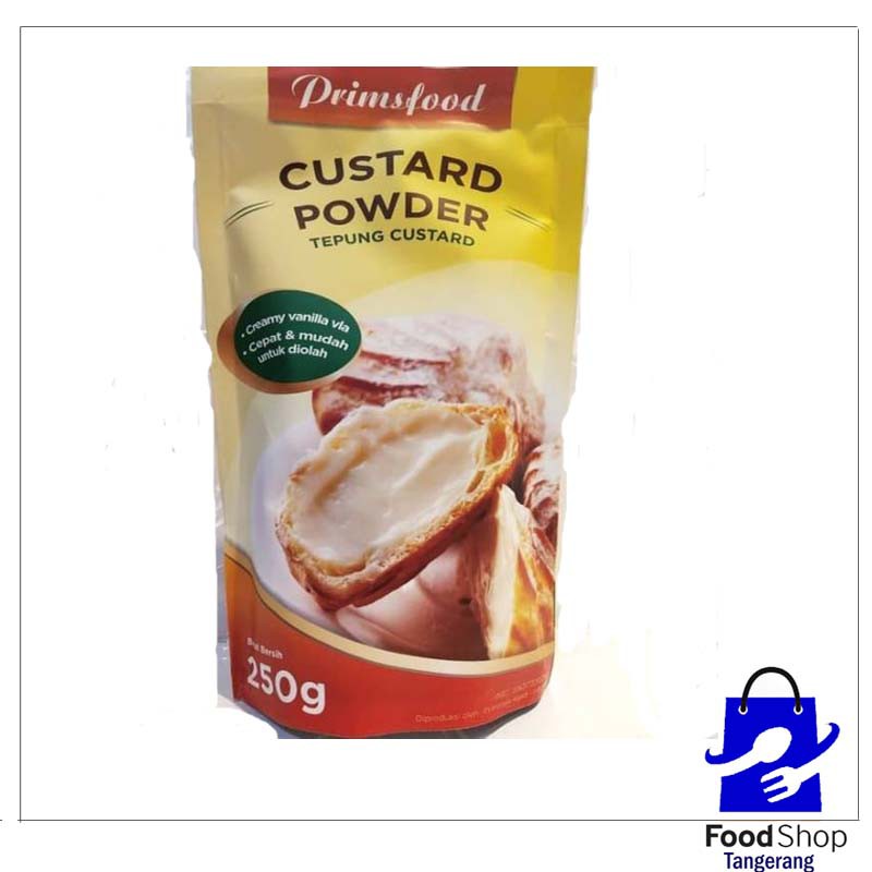 

Bahan Dasar / Tepung Instan / Primsfood Custard Powder / Tepung Custard / Tepung Premix