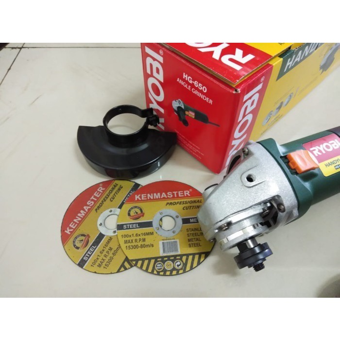 MRG - TERMURAH - GURINDA RYOBI MESIN Model Bosch GERINDA TANGAN GRINDER 650