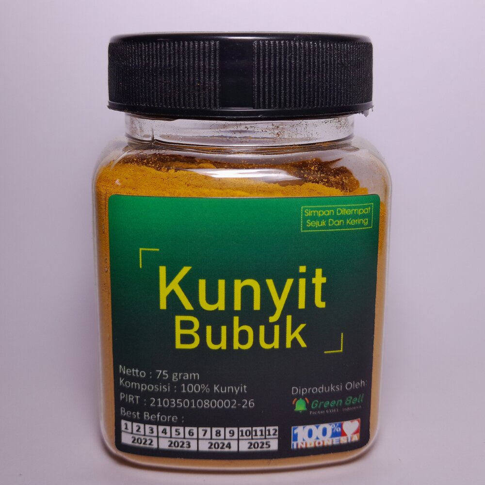 

Kunyit Serbuk (Pengeringan Oven) 75 Gram
