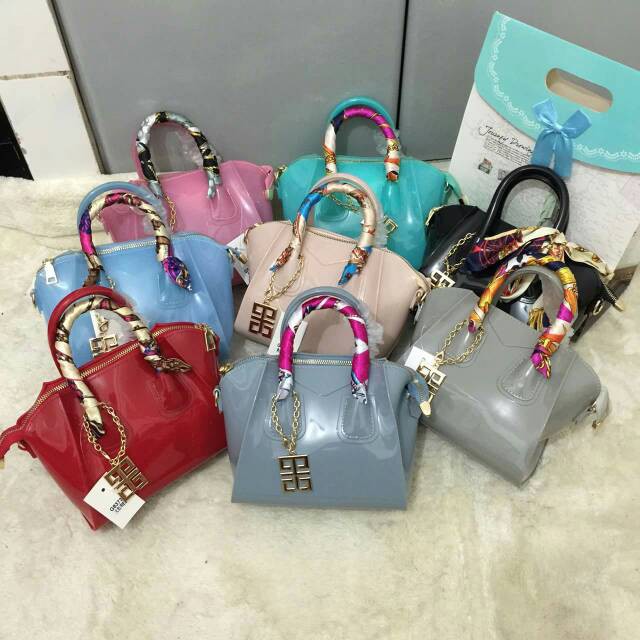 Hot Sale Tas Branded Givenchy Antigona Jelly Mini Terbaru Semi Ori