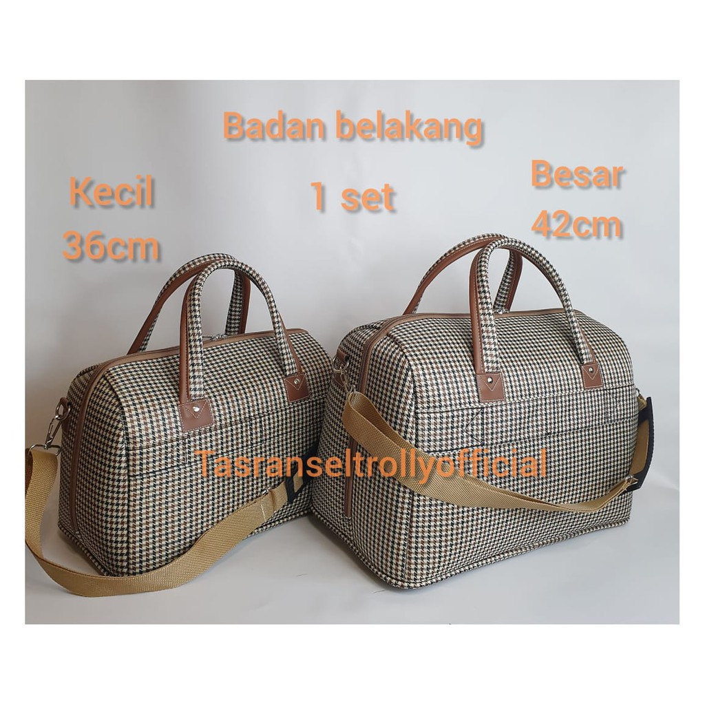 Tas Pakaian untuk wanita Polo Interclub besar&amp;kecil 1set 100%original