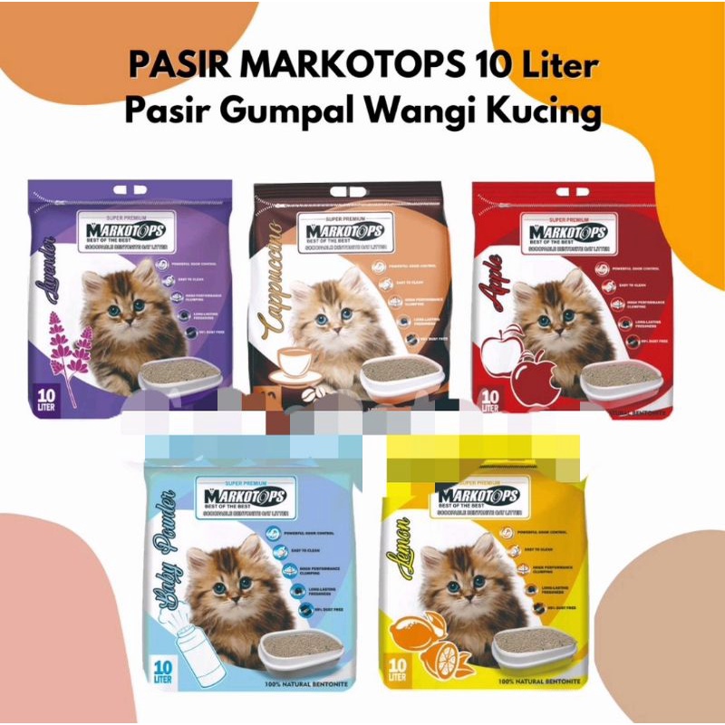 Jual Pasir Kucing Markotop L Shopee Indonesia