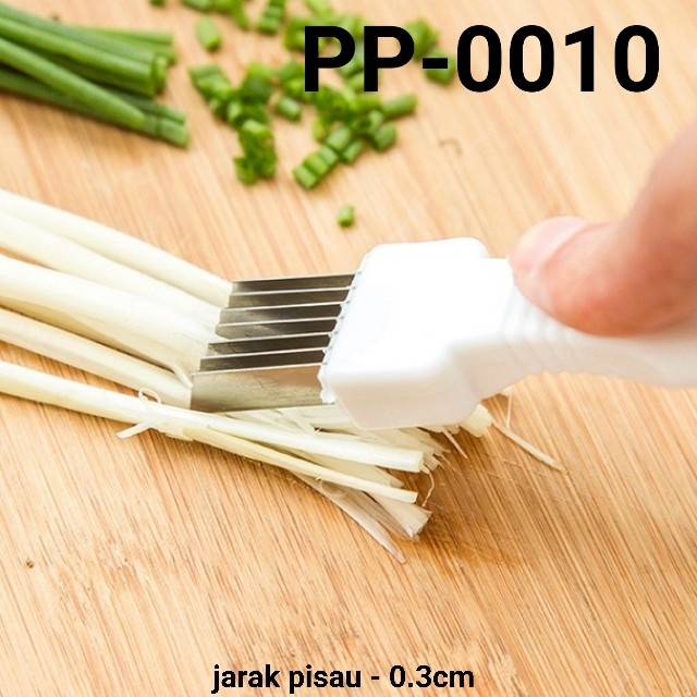 

PP-0010 PISAU PEMBELAH PENCACAH DAUN BAWANG WORTEL HIASAN TUMPENG BERKUALITAS TINGGI