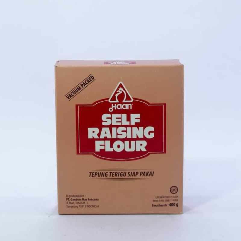 

haan self raising flour tepung terigu 400gr