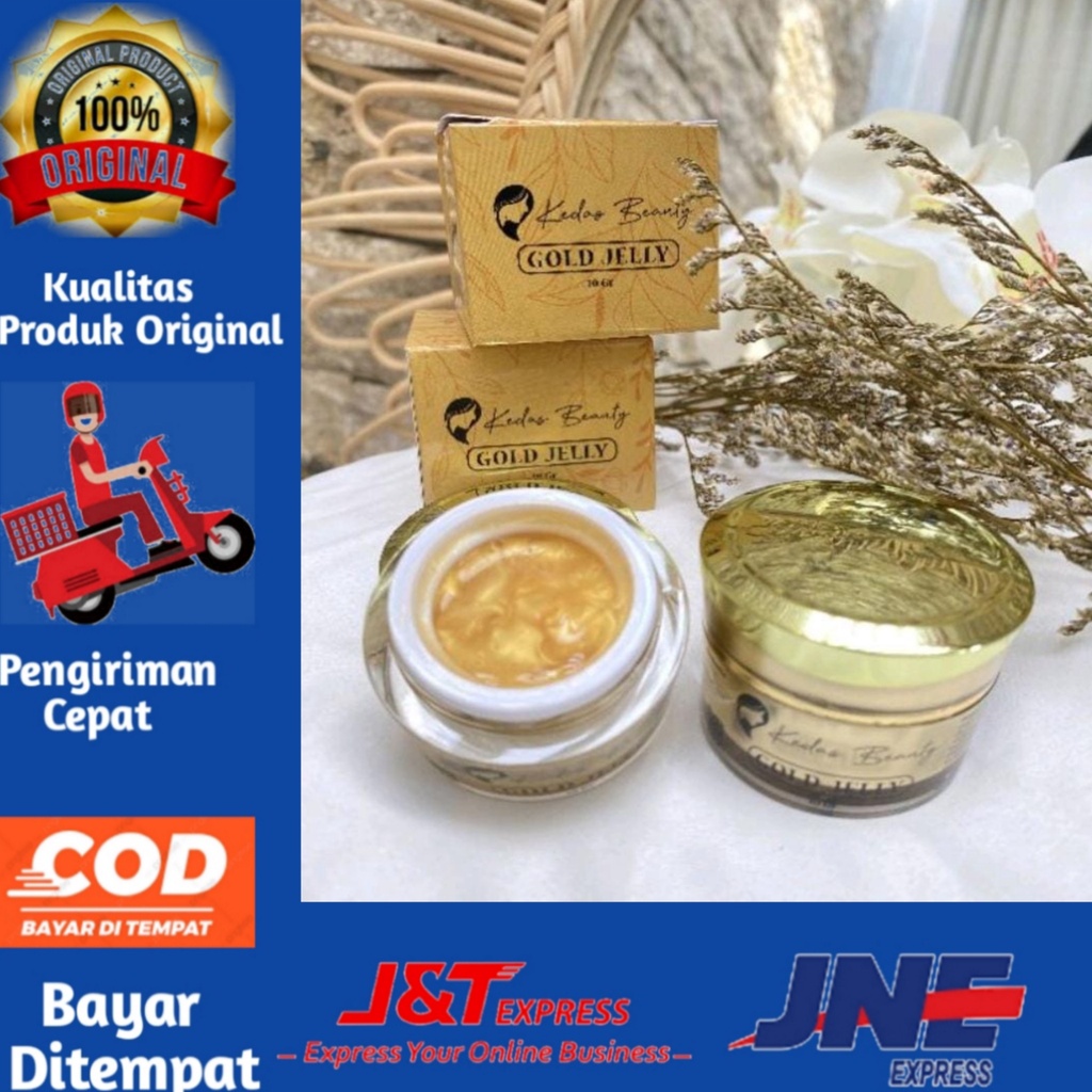 Gold Jelly By Kedas Beauty Perawatan Wajah Glowing Original BPOM