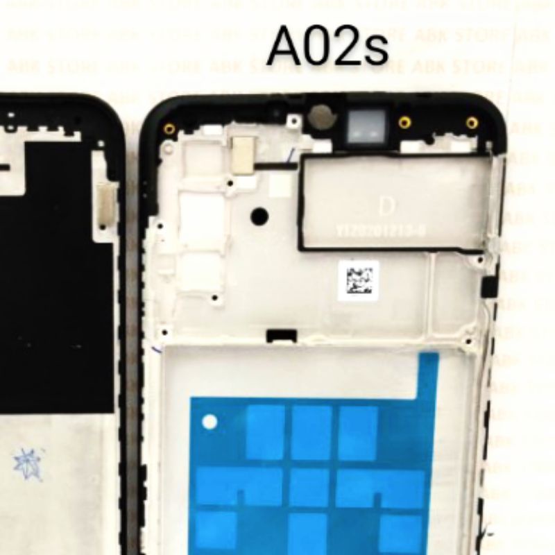 Frame LCD Tulang Tengah Tatakan LCD Samsung A02s | A 02 s Original