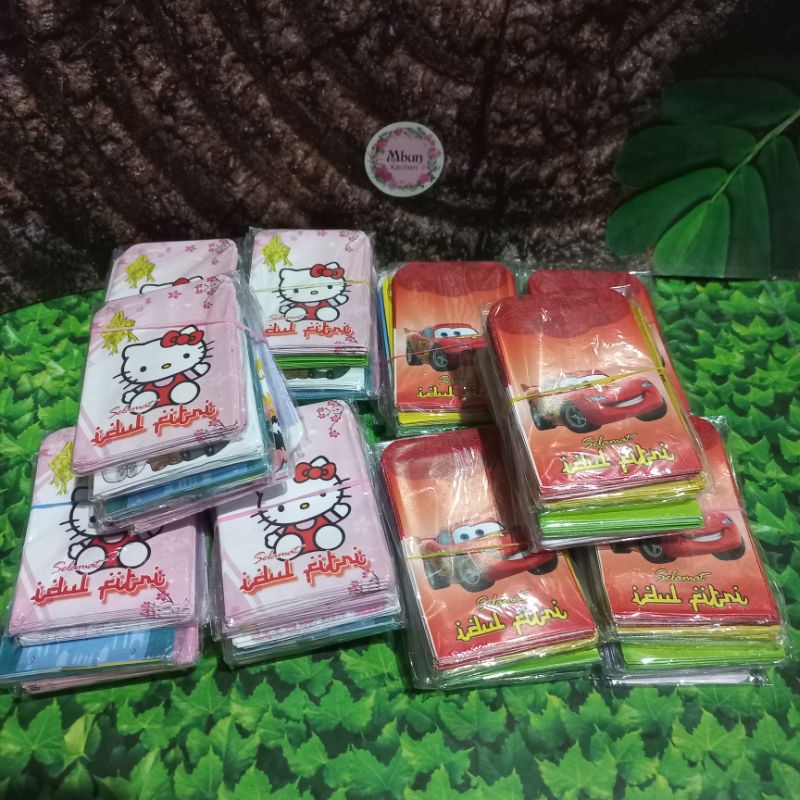 

100pcs Amplop Lebaran cocok untuk kemasan tenteng lebaran
