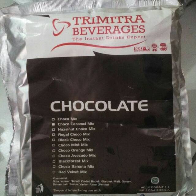 

Bubuk susu rasa choco caramel mix