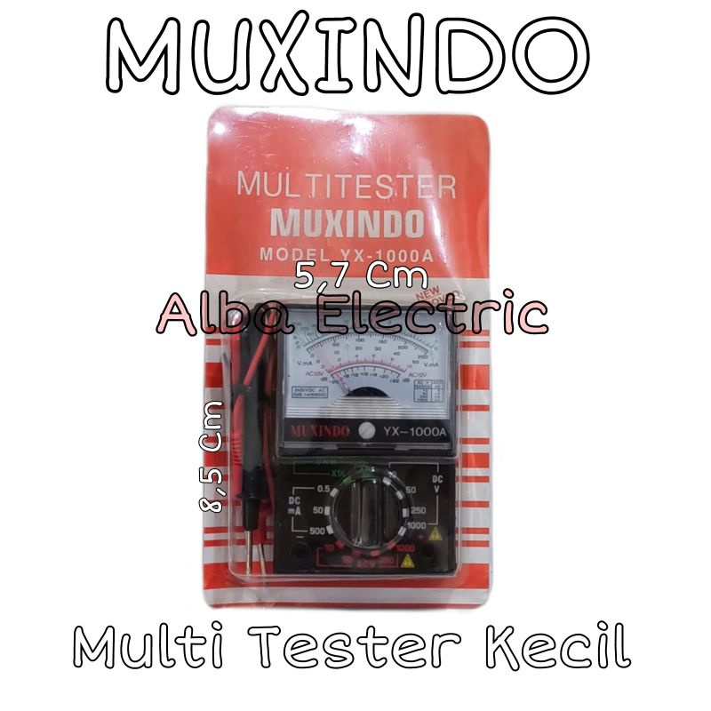 Multitester Analog Mini Avo meter YX-1000A Muxindo