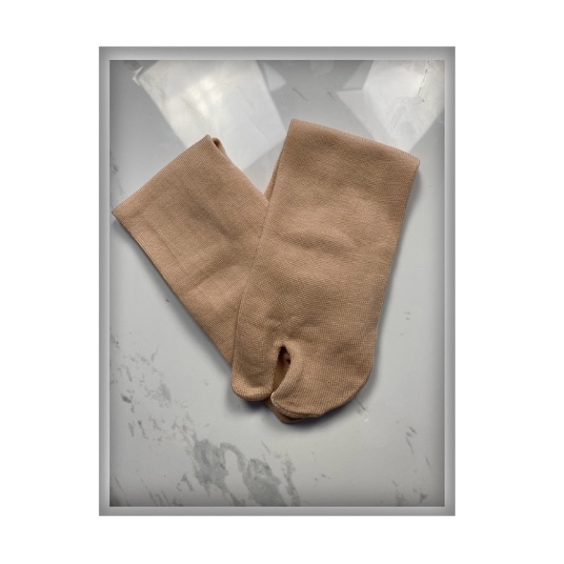 KAOS KAKI JEMPOL MUSLIMAH Bahan polyster / KAOS KAMI MURAH DAN TEBAL-Mocca