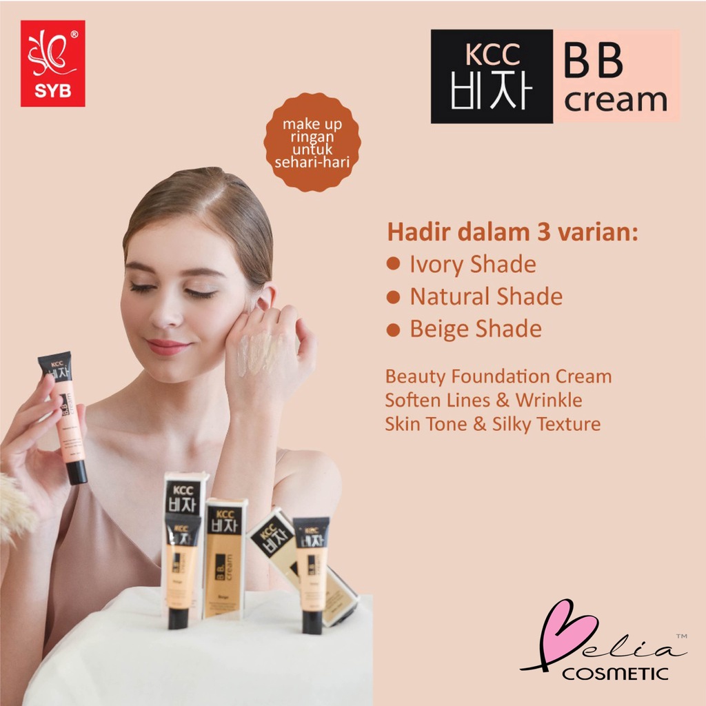 ❤ BELIA ❤ KCC BB Cream by SYB (BPOM)