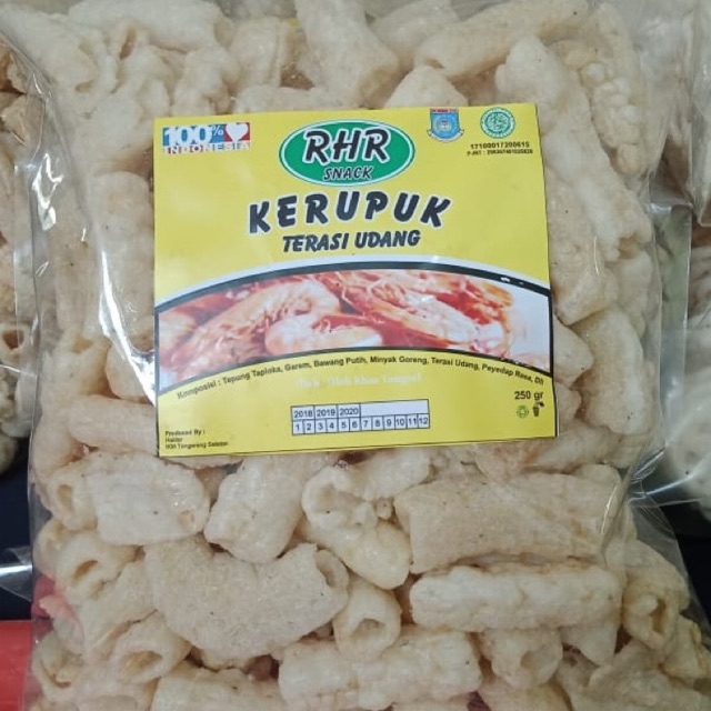 

Kerupuk terasi udang
