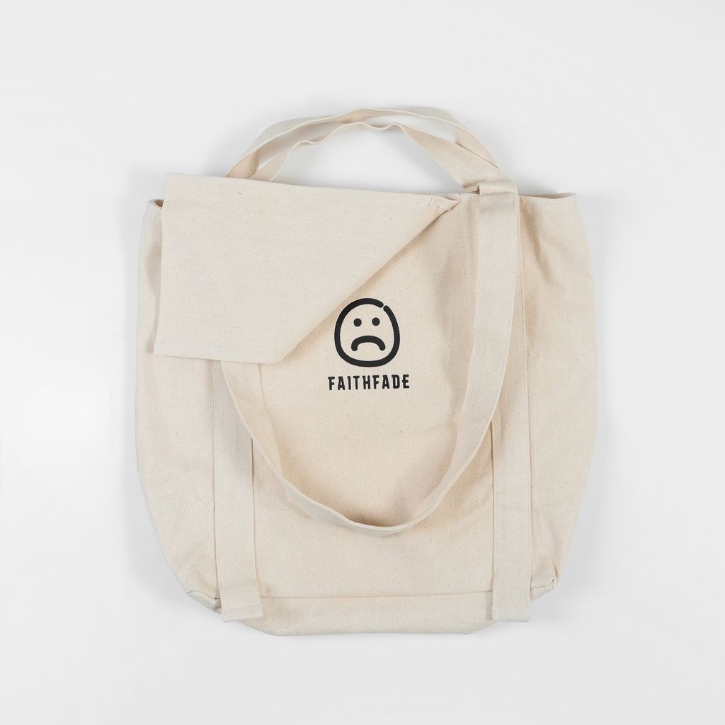 FF SMILEY - SADDEY SERIES (TOTEBAG)