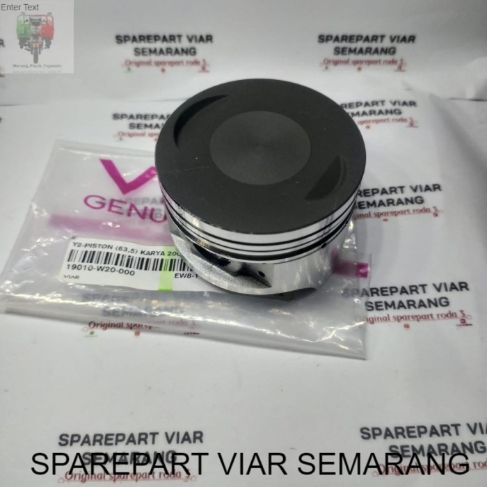 piston viar karya 200 standart original seker viar karya 200 roda 3