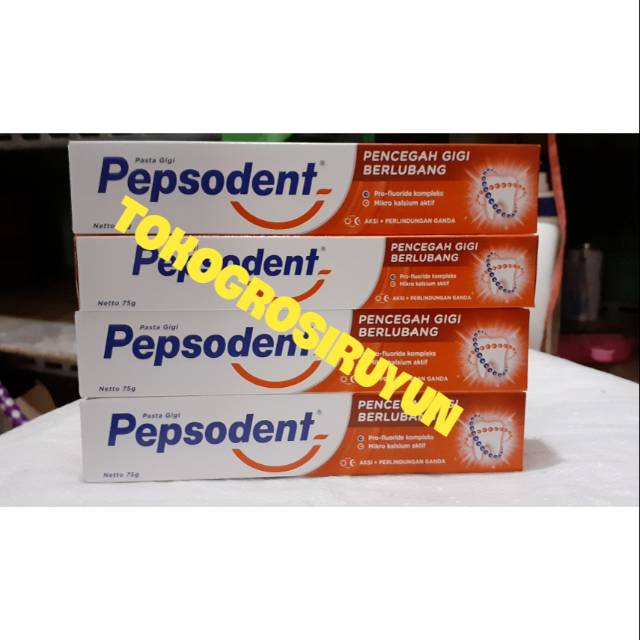 Pasta gigi odol pepsodent 75 gr harga murah harga grosir