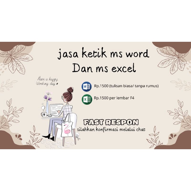 

JASA KETIK MS WORD DAN EXCEL