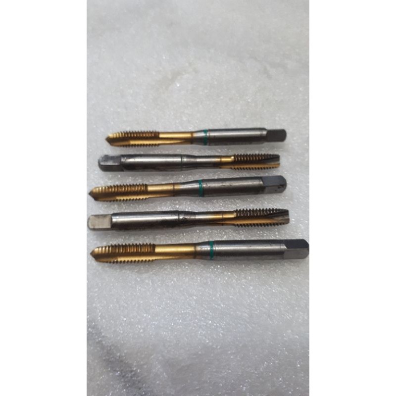 tap. hand tap. tap sekali jadi. tap lurus M6x1.0 GUEHRING jerman. bukan yamawa. osg. nachi
