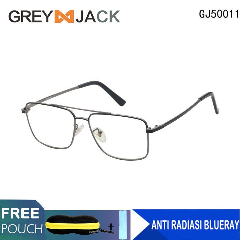 

GREY JACK/kacamata anti radiasi dewasa fashion frame metal terbaru GJ50011