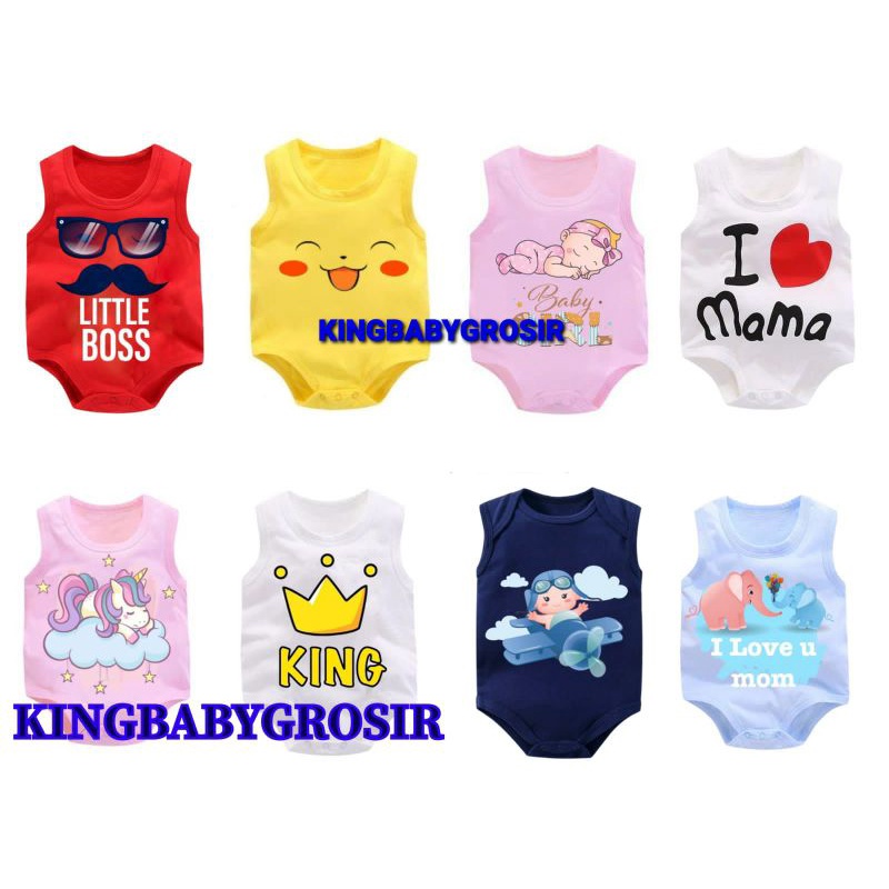 Jumper bayi  / Bodysuit bayi / Jumper kutung bayi motif