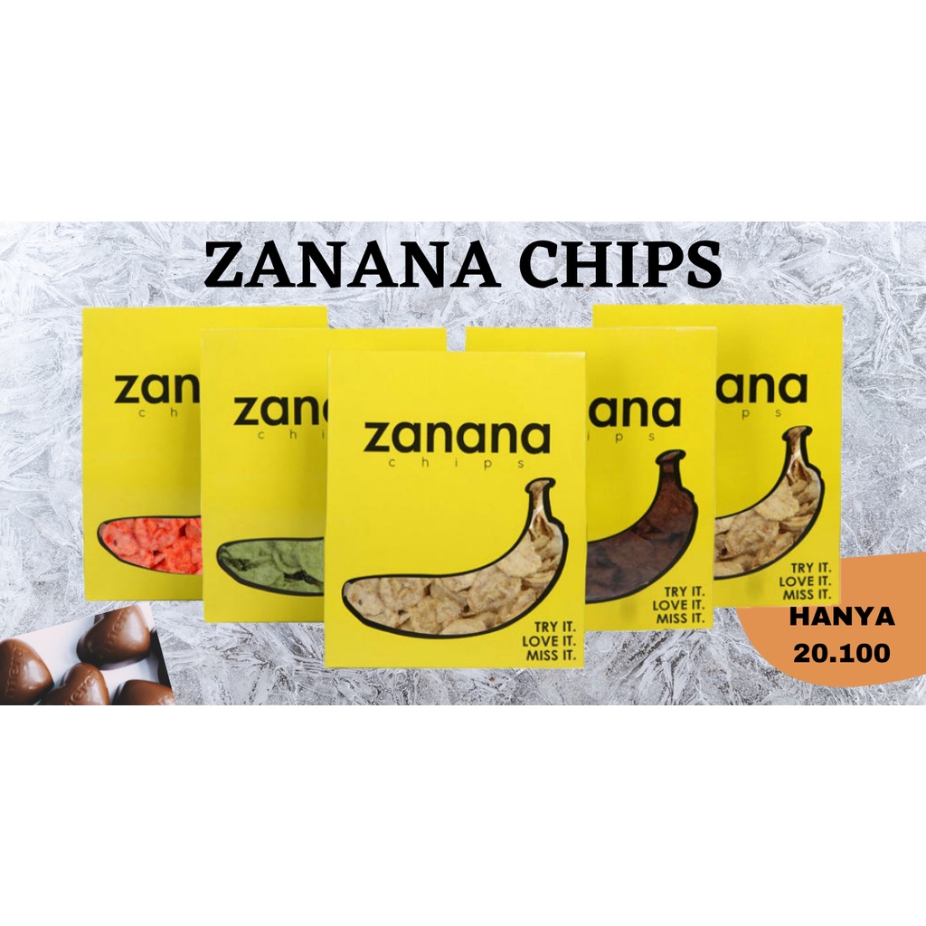 

ZANANA CHIPS - Keripik Pisang Kekinian