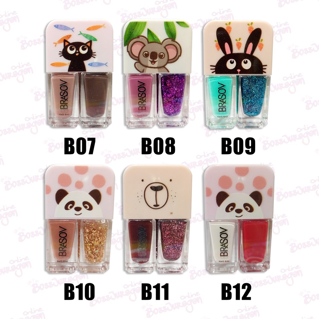 (BOSS) KUTEK BRASOV NAIL POLISH 2IN1