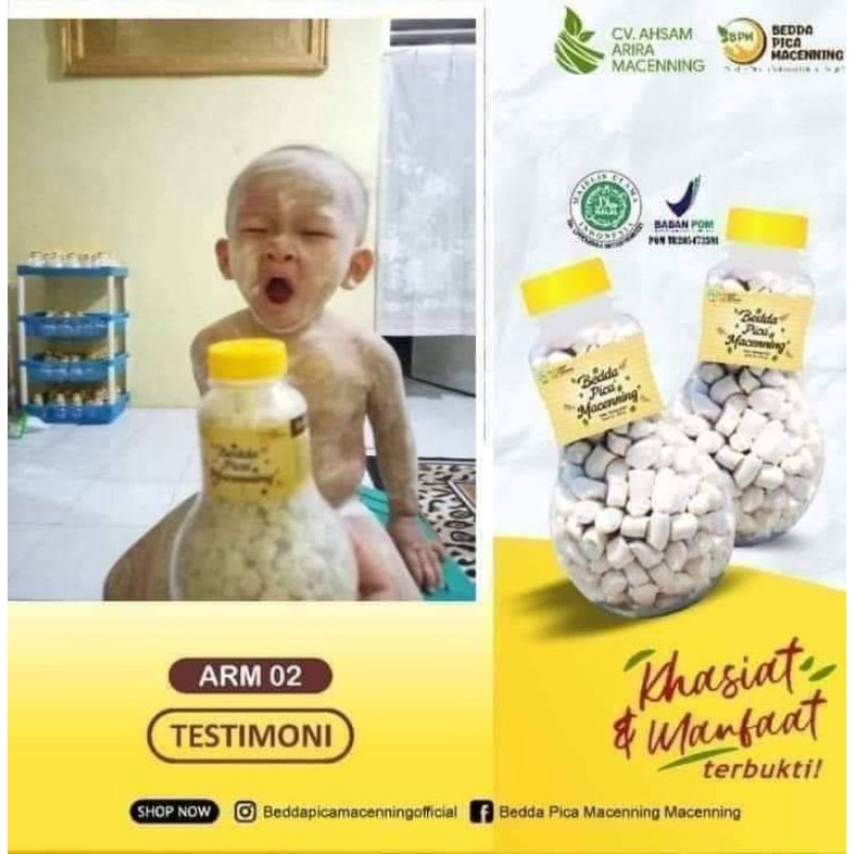 bedak pics macenning atau bdm