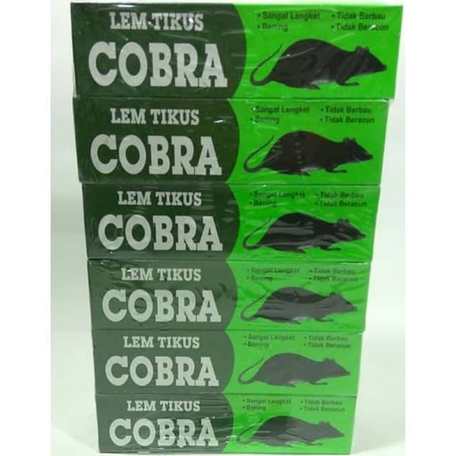 Lem Tikus Cair Cap Cobra (isi 12pcs)