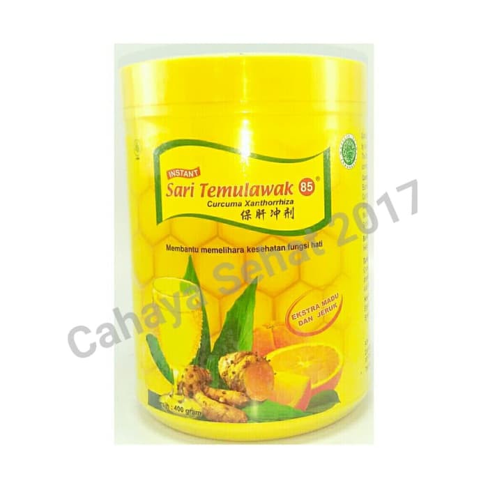 

SARI TEMULAWAK 85 madu jeruk (PANAS DALAM)400'G