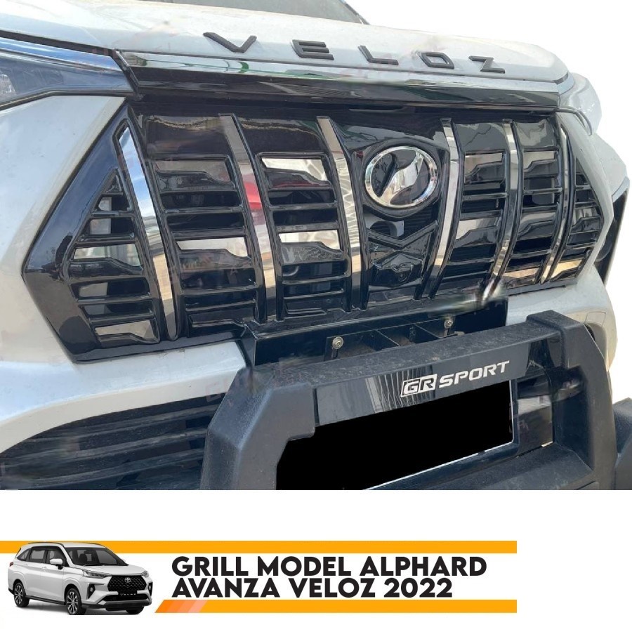 Grill Avanza Veloz 2022 Model Alphard