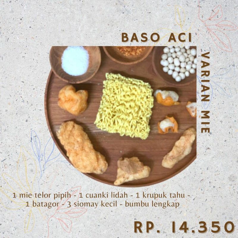 

Baso Aci/Boci Mie/Bakso Cuanki Bandung