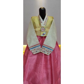 hanbokkorea kuning pink