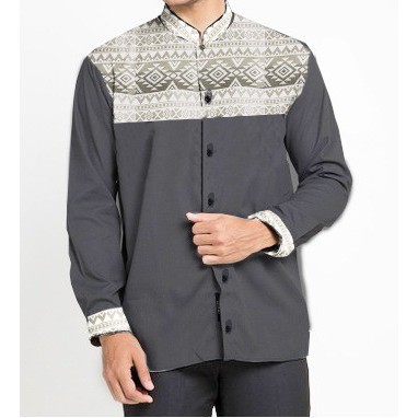 BAJU KOKO PRIA LENGAN PANJANG DEWASA TERBARU GAMIS COWOK TERBARU 2021 BAJU ZIG ZASA