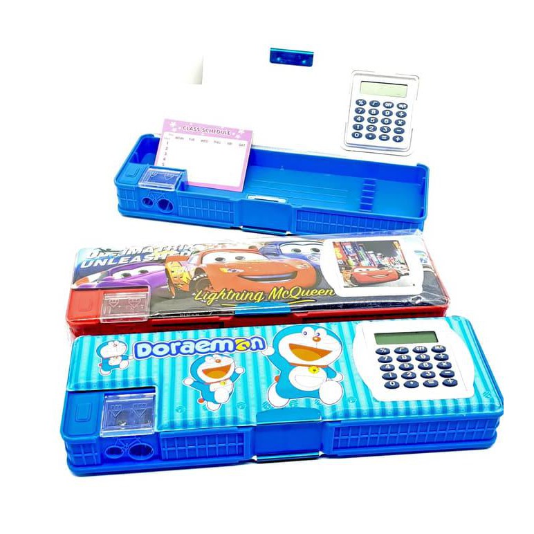 

HOT SALE Tempat pensil kalkulator / 2 magnet / stationary /perlengkapan sekolah Terjamin